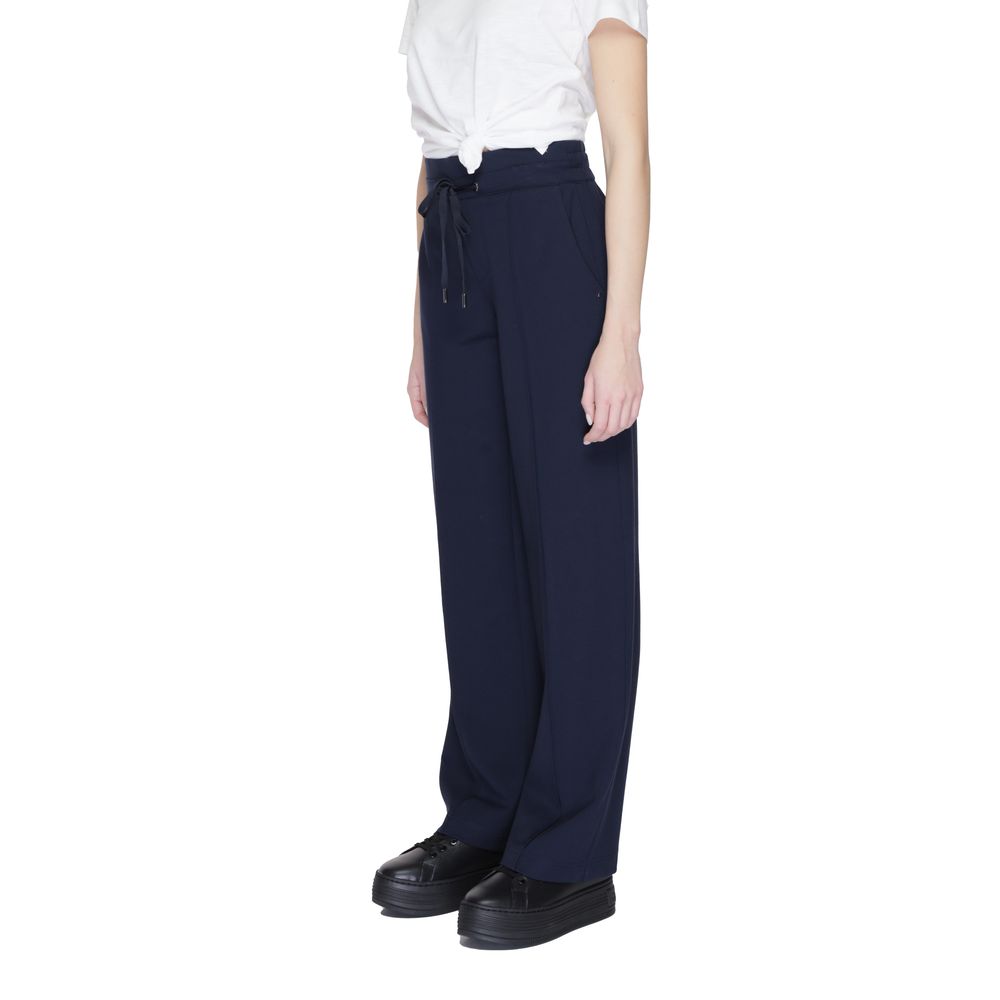 Street One Blue Viscose Pant