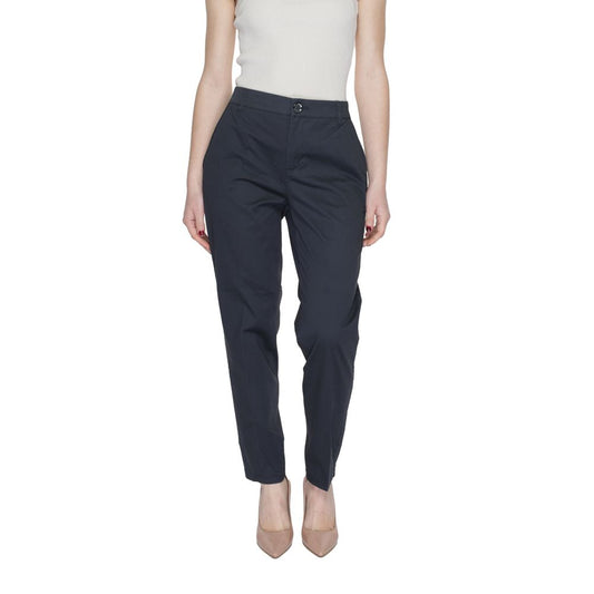Street One Gray Cotton Pant