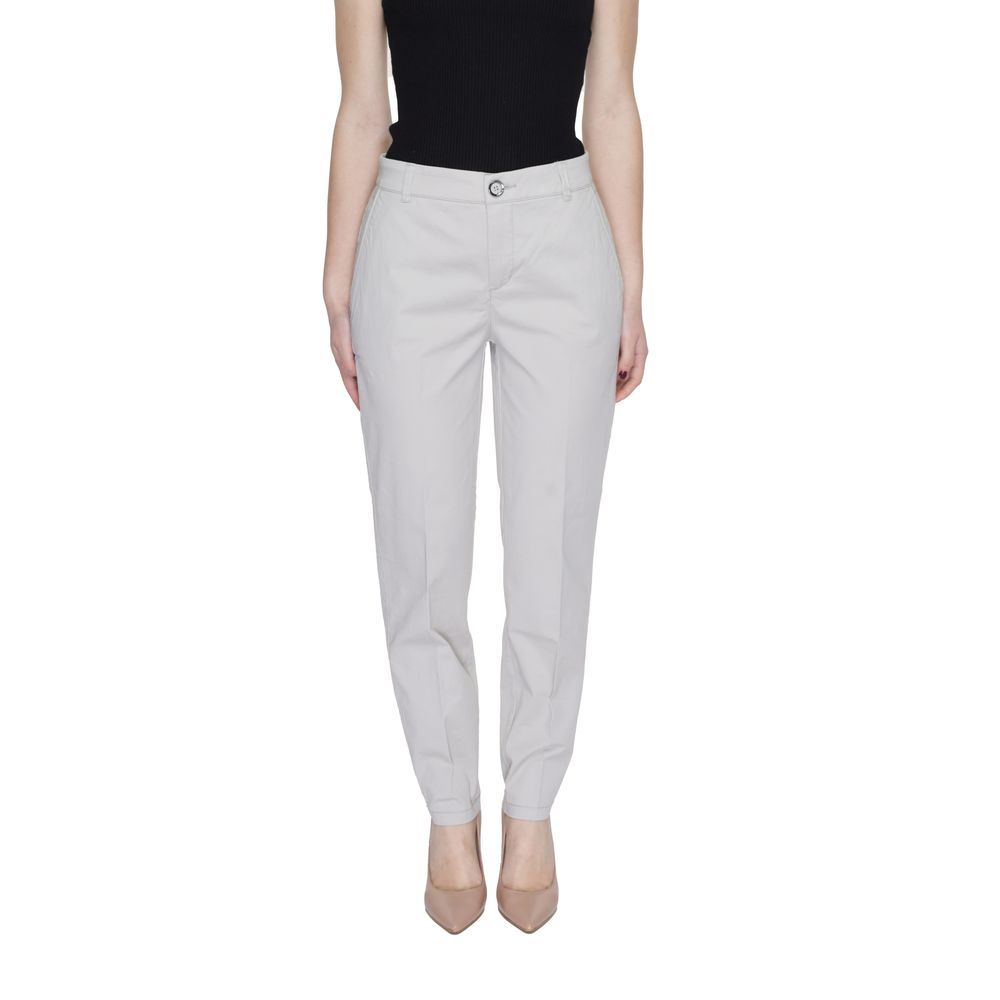 Street One Beige Cotton Pant
