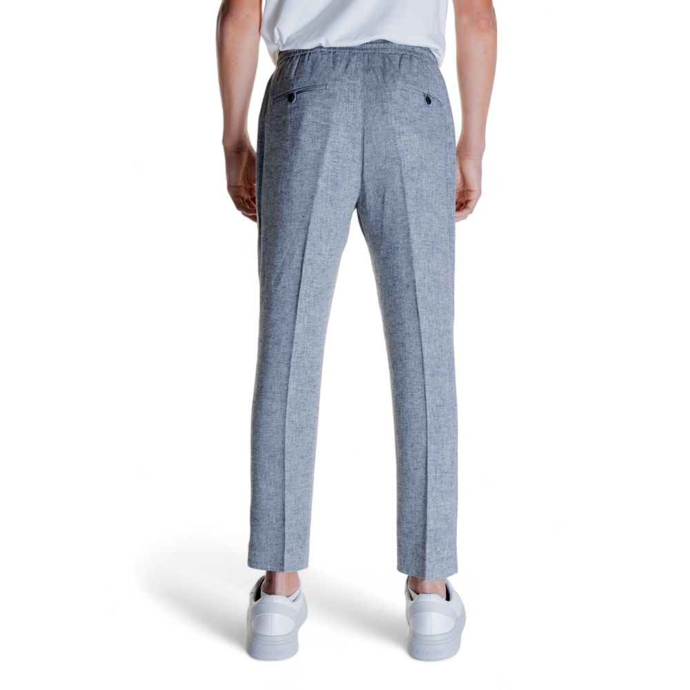 Antony Morato Black Linen Pant