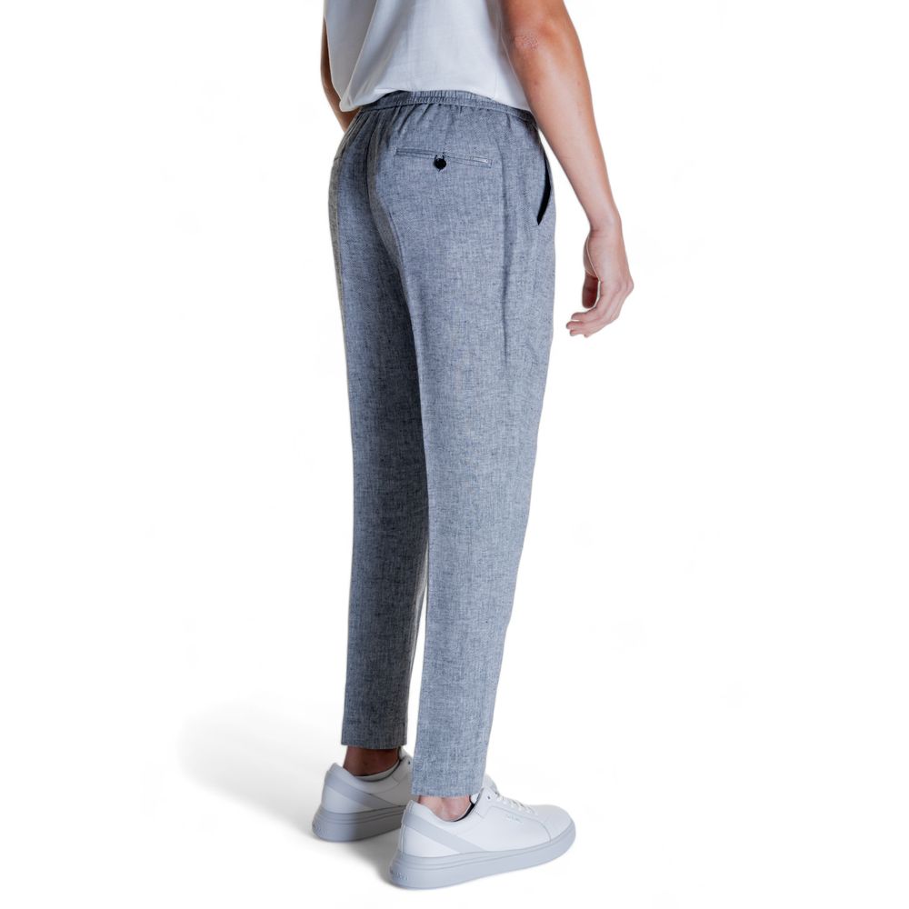 Antony Morato Black Linen Pant