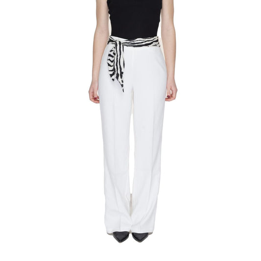 Only White Polyester Pant