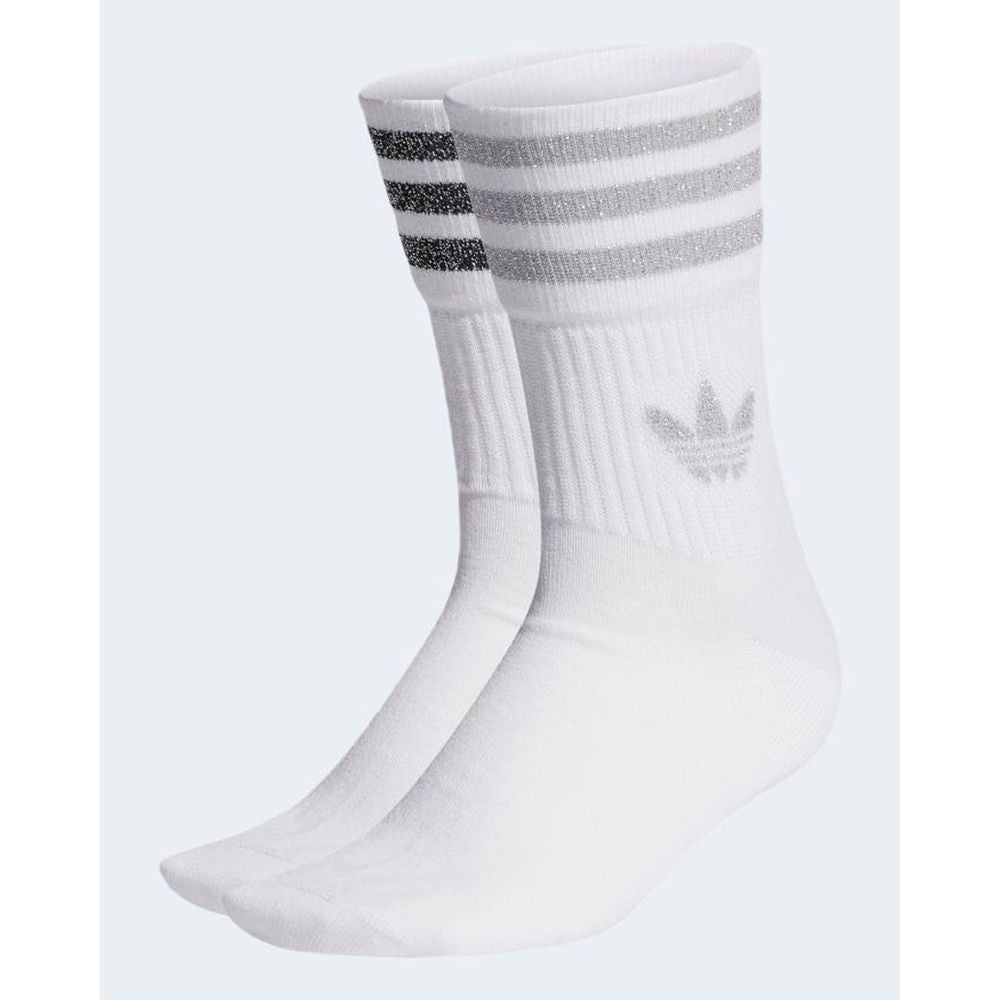 Adidas Bela bombažna nogavica