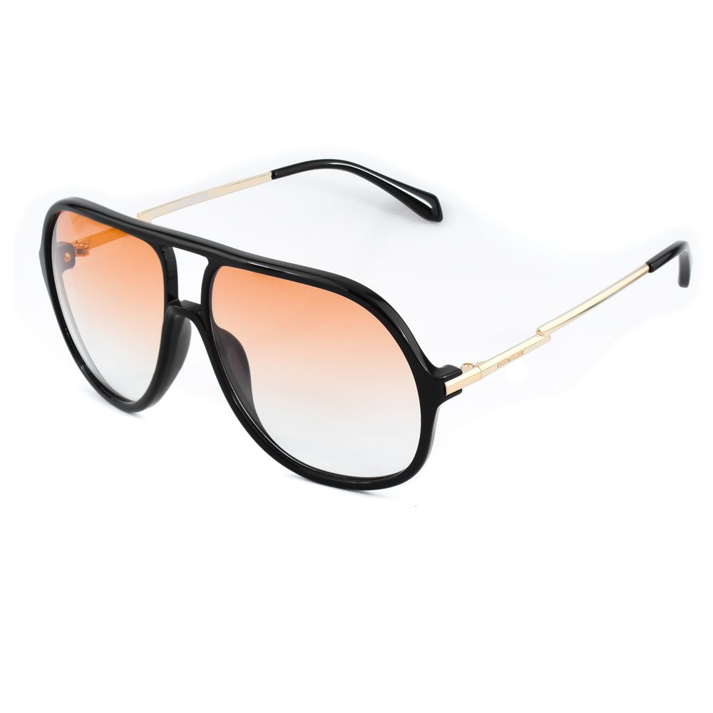 Zadig & Voltaire Black Haircalf Sunglasses