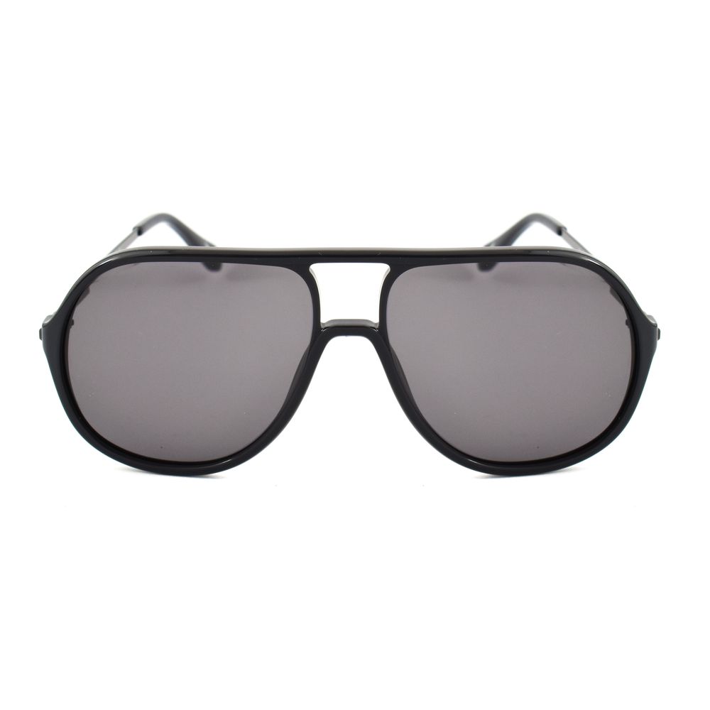 Zadig & Voltaire Black Haircalf Sunglasses