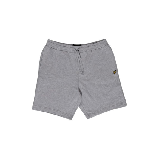 Kratke hlače iz sivega bombaža Lyle & Scott