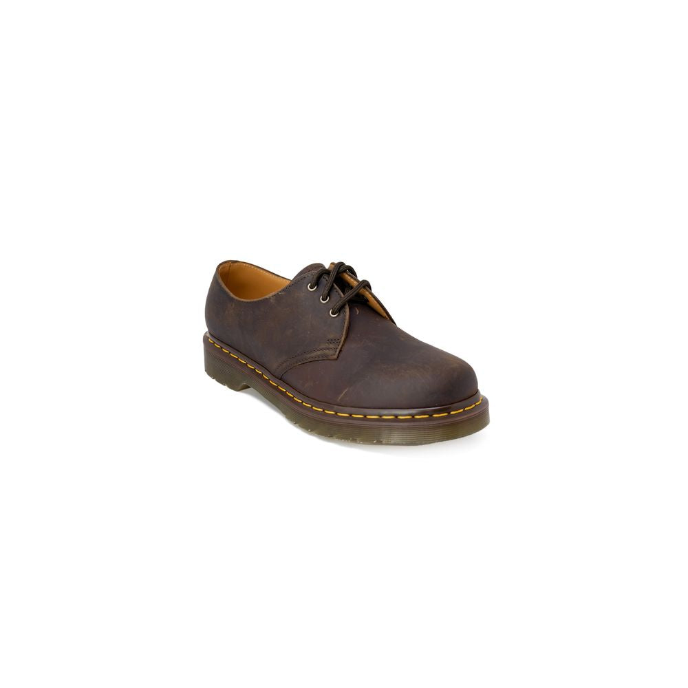 Dr. Martens Brown Leather Oxfords And Derby