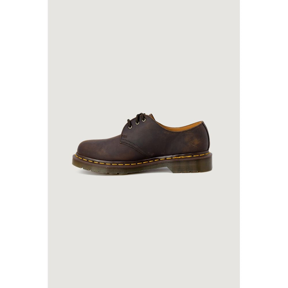 Dr. Martens Brown Leather Oxfords And Derby