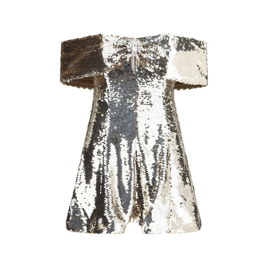 Self-Portrait Off-shoulder mini Dress