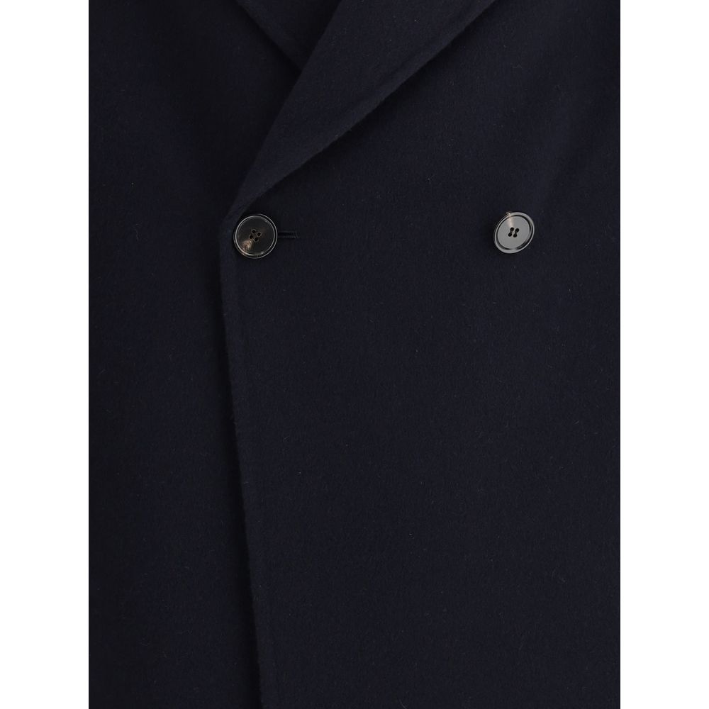 Aftercoat Dolg plašč z dvojnimi naramnicami