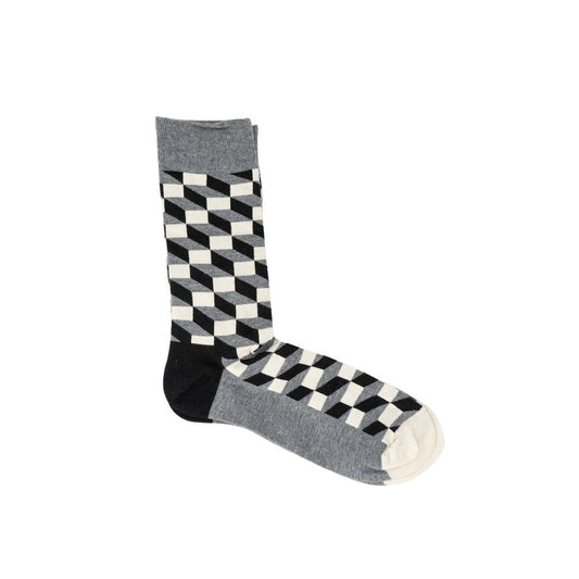 Happy Socks Sive bombažne nogavice in nogavice
