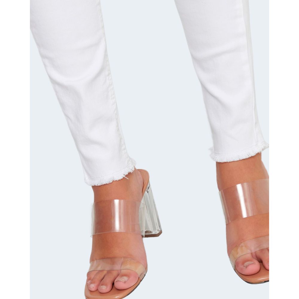 Only White Cotton Skinny Jean
