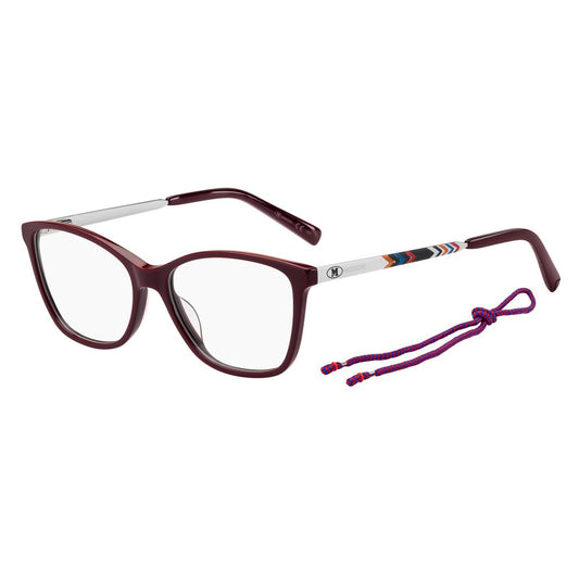 M Missoni Burgundy Haircalf Frames