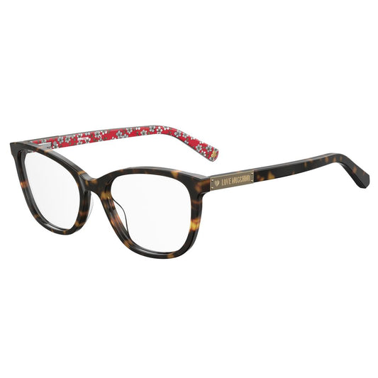Love Moschino Bicolor Haircalf Frames