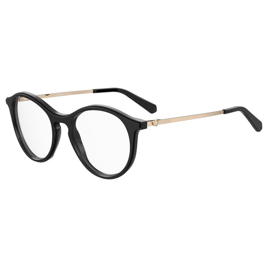 Love Moschino Black Haircalf Frames