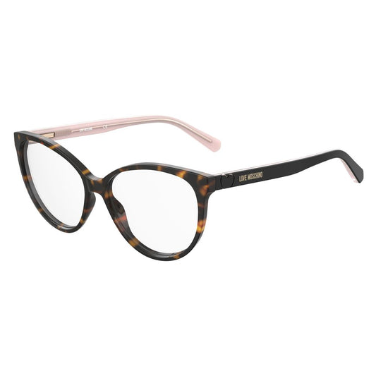 Love Moschino Bicolor Haircalf Frames