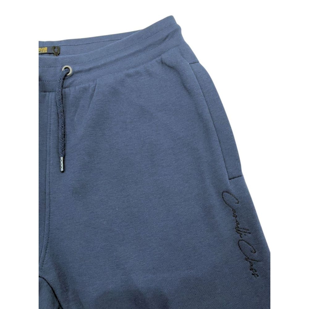 Cavalli Class Blue Polyester Women's Sport Pant