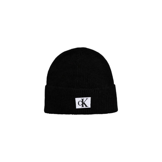 Calvin Klein Jeans Black Marabou Hats & Cap