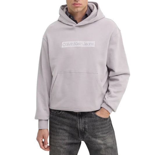 Calvin Klein Jeans Purple Cotton Hoody