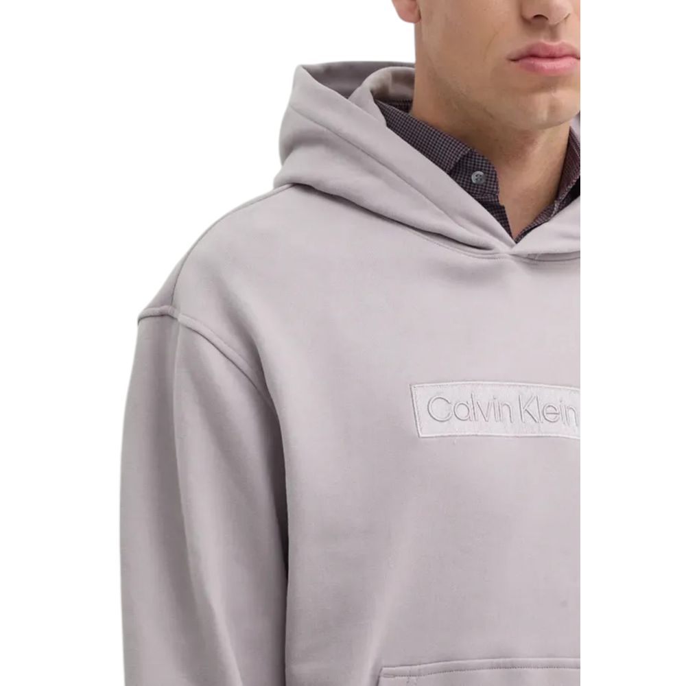 Calvin Klein Jeans Purple Cotton Hoody