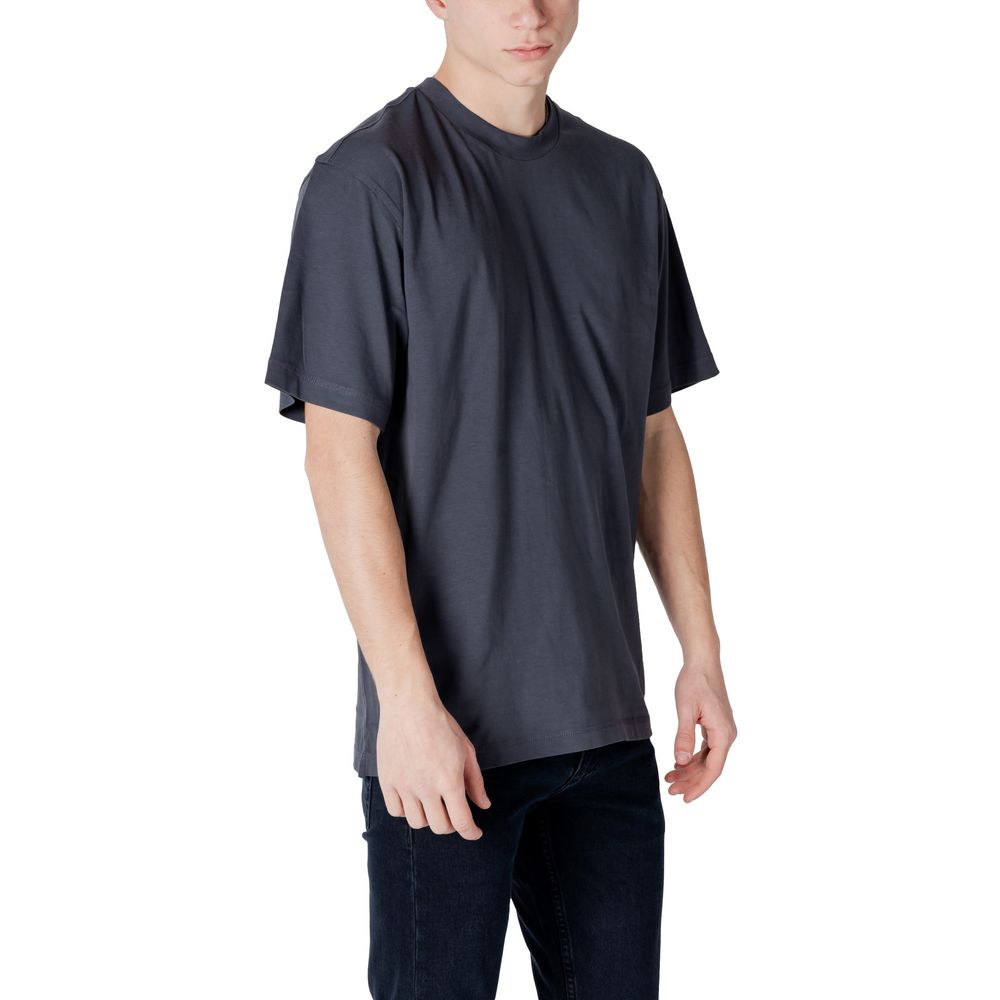 Calvin Klein Jeans Siva bombažna majica