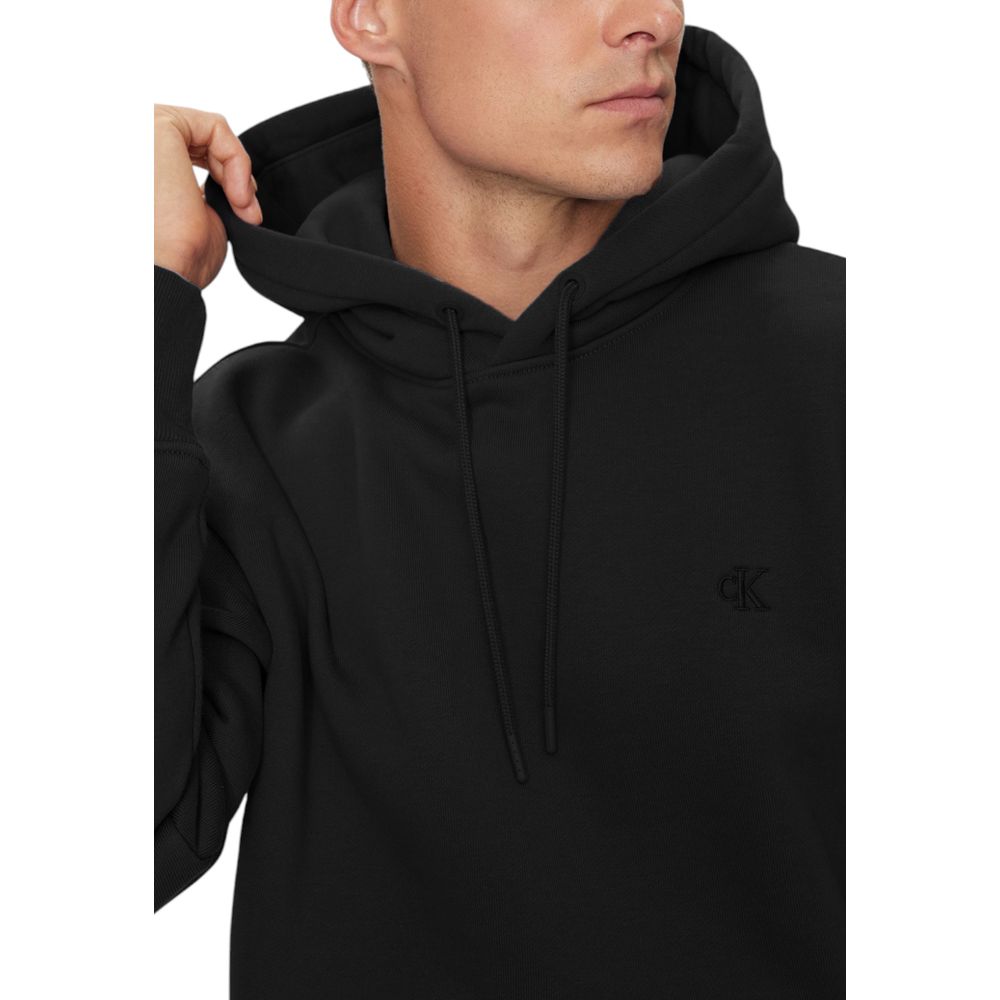 Calvin Klein Jeans Black Cotton Hoody