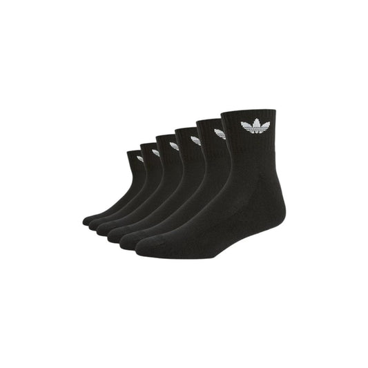 Adidas črna bombažna nogavica