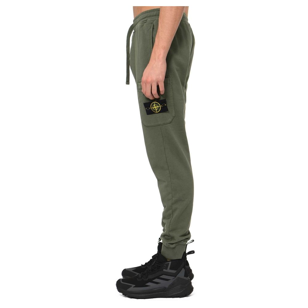 Stone Island Beige Cotton Men's Track Pants