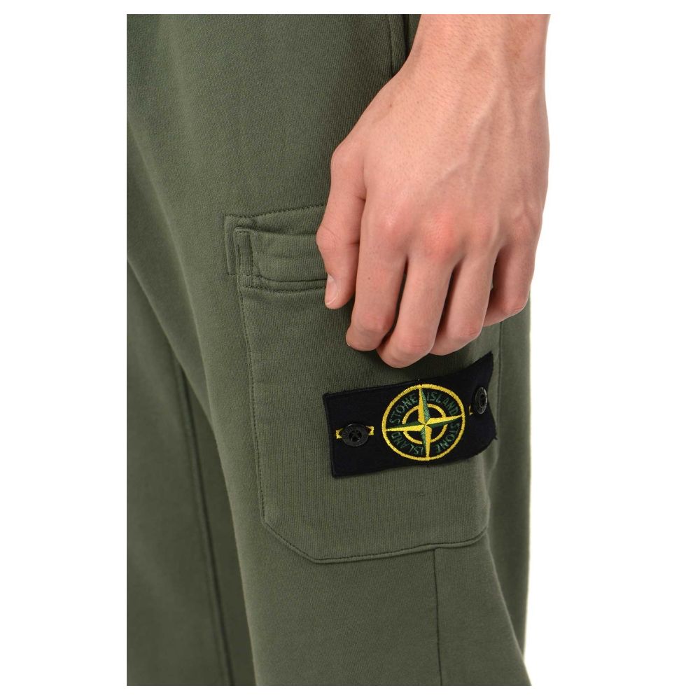 Stone Island Beige Cotton Men's Track Pants
