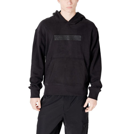 Calvin Klein Jeans Black Cotton Hoody