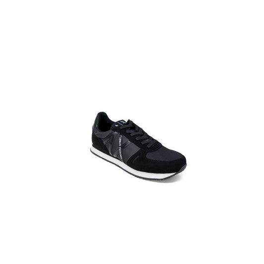 Armani Exchange Črna poliestrska superga
