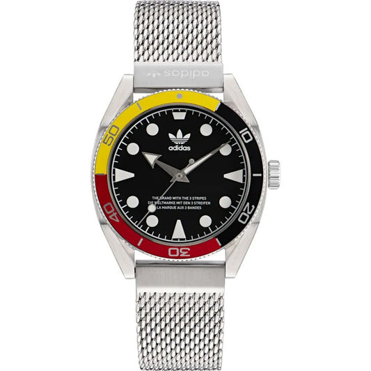 Adidas siva iz nerjavečega jekla Watch
