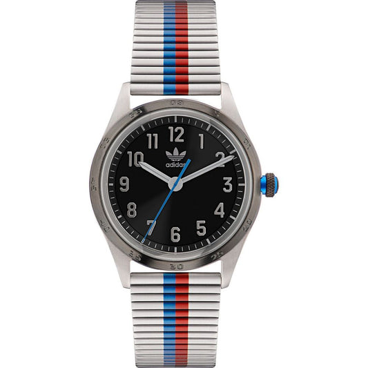 Adidas siva iz nerjavečega jekla iz nerjavečega jekla Watch