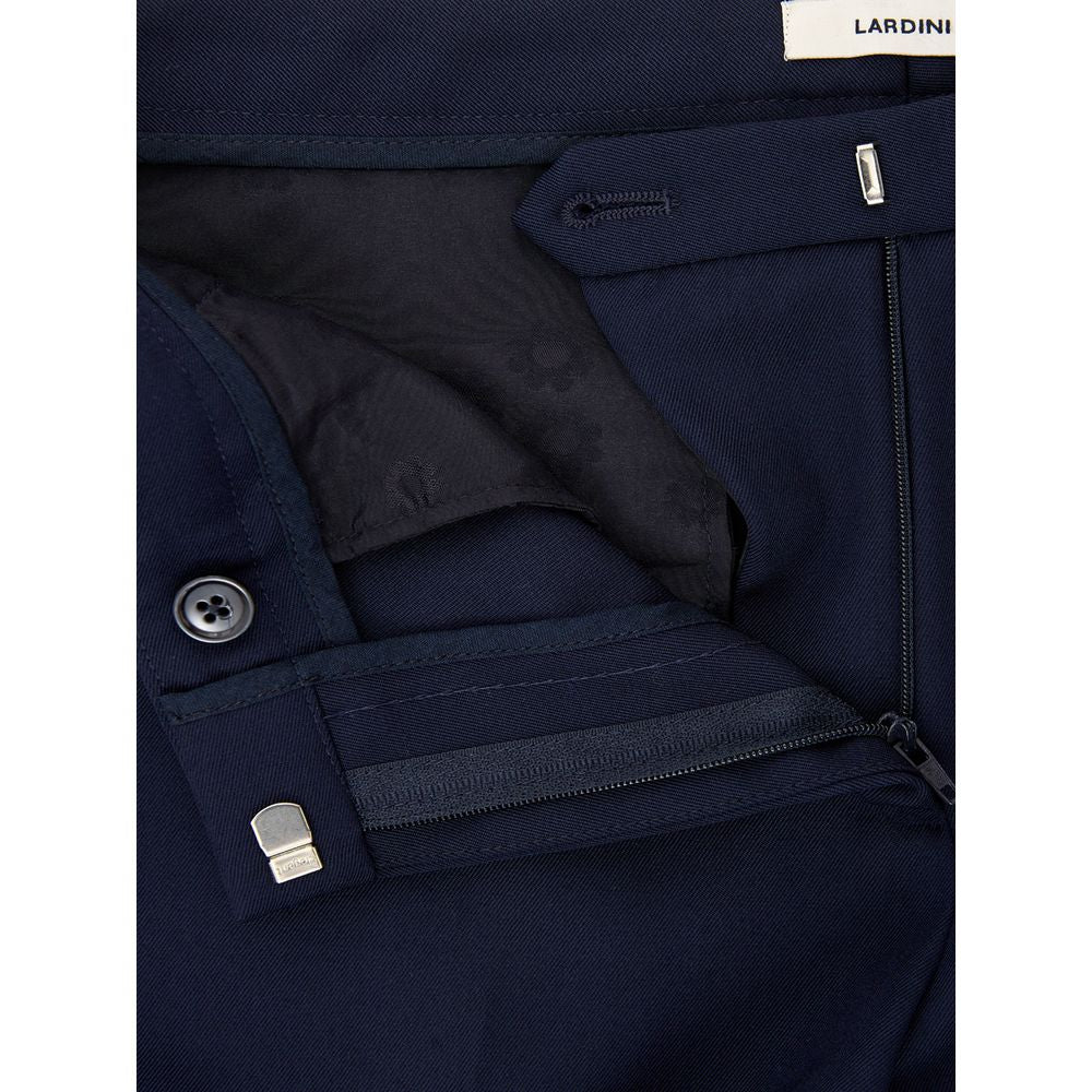 Lardini Elegantne modre volnene hlače za ženske