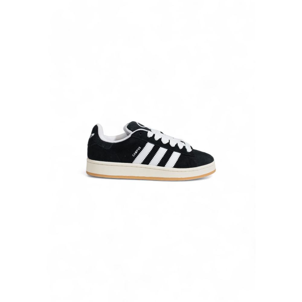 Adidas črne usnjene copate iz semiša