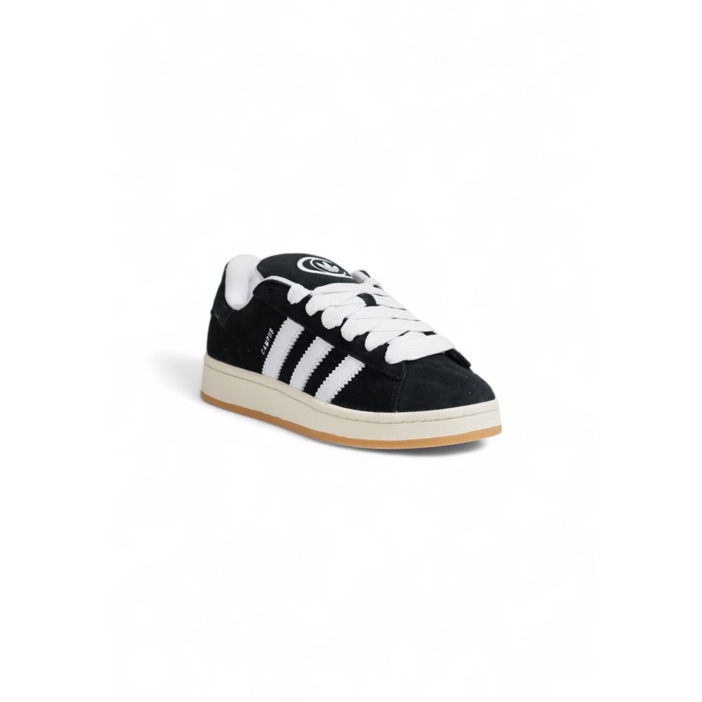 Adidas črne usnjene copate iz semiša