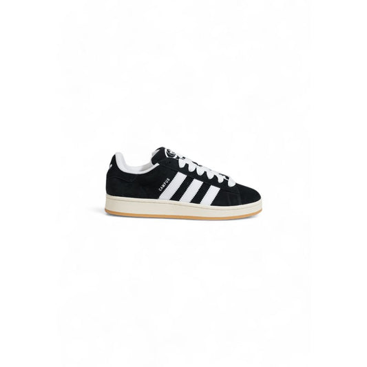 Adidas črne usnjene copate iz semiša
