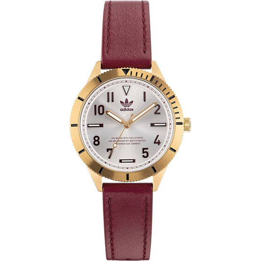 Adidas rdeče usnje Watch