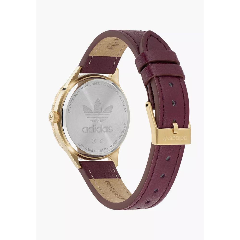 Adidas rdeče usnje Watch