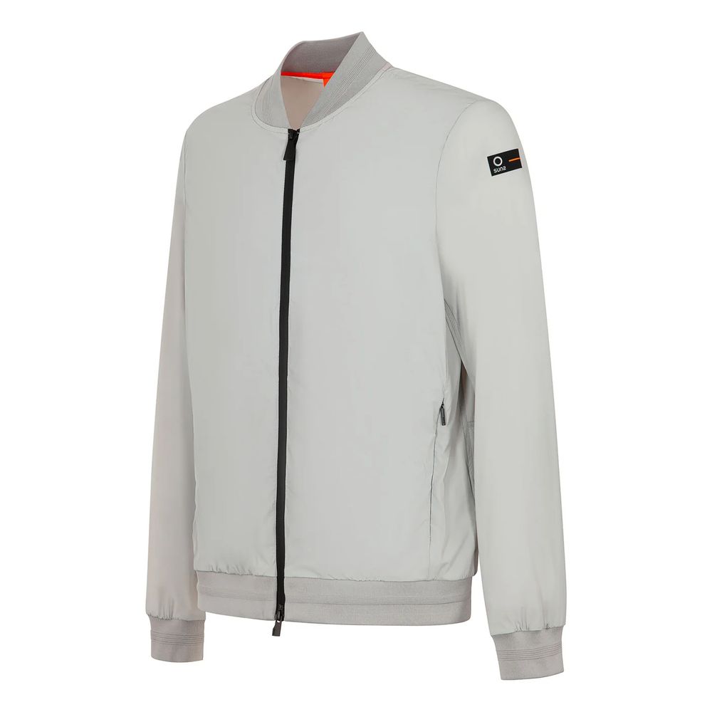 Suns Brown Nylon Men's Stretch Jacket