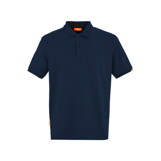 Modra bombažna polo majica Suns