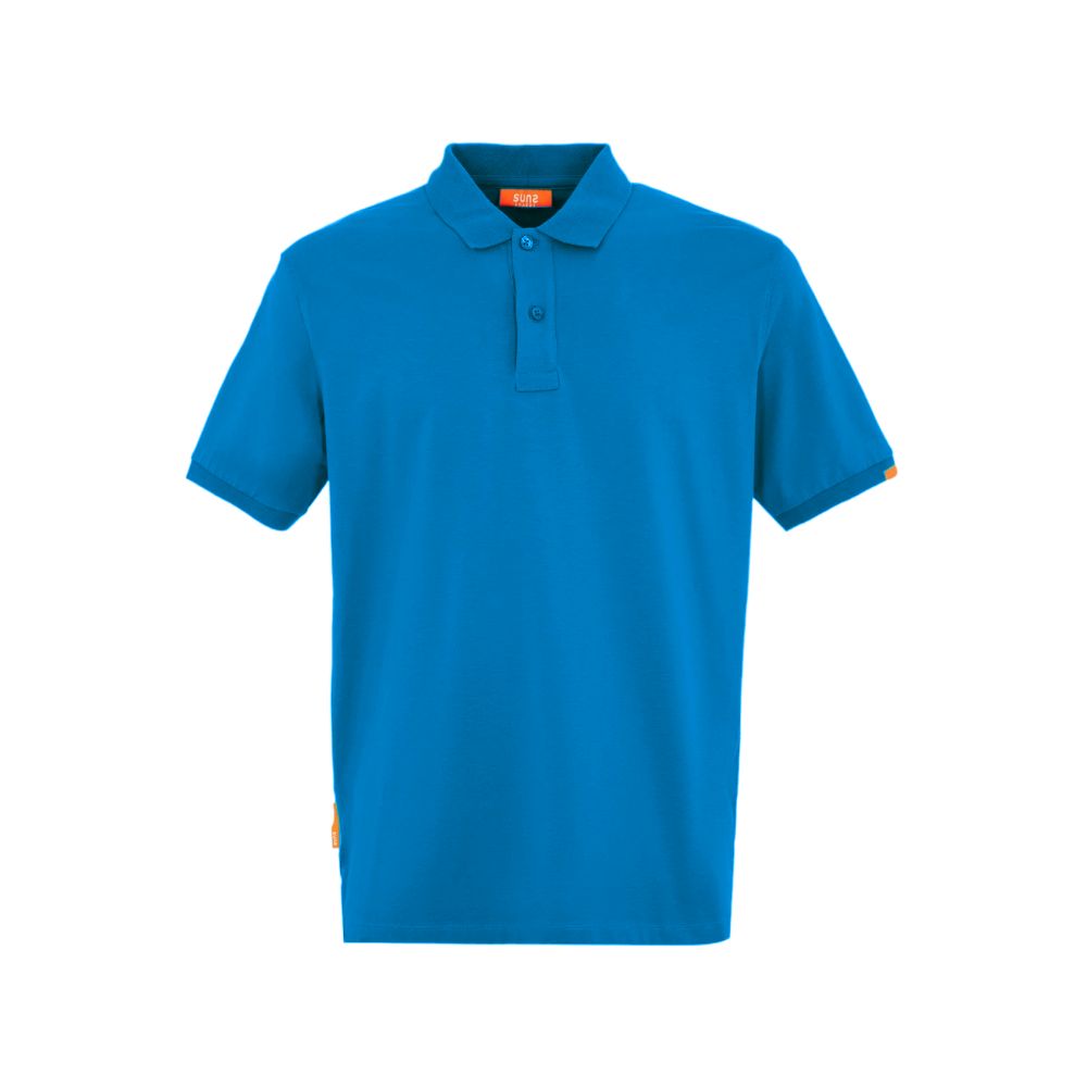 Suns Light Blue Cotton Men Trouser