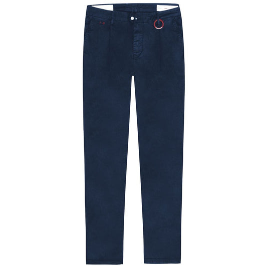 Tramarossa Blue Cotton Jeans & Pant