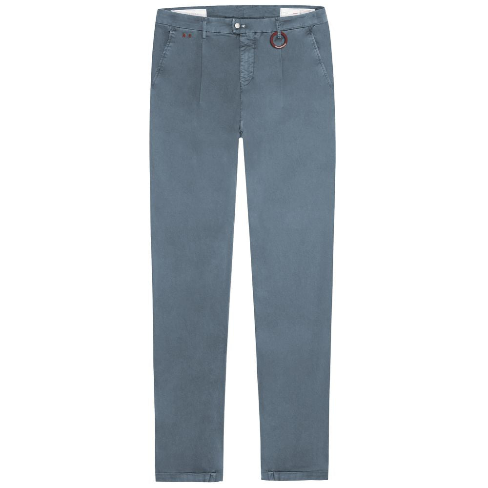 Tramarossa Light Blue Cotton Men Jeans