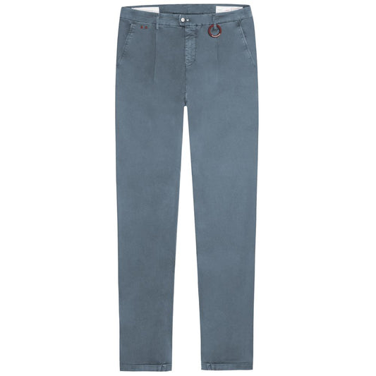 Tramarossa Light Blue Cotton Men Jeans