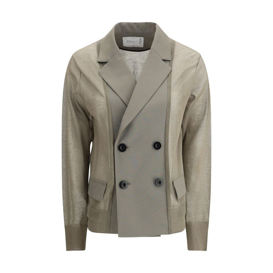 Sacai Semi-transparent  Blazer Jacket