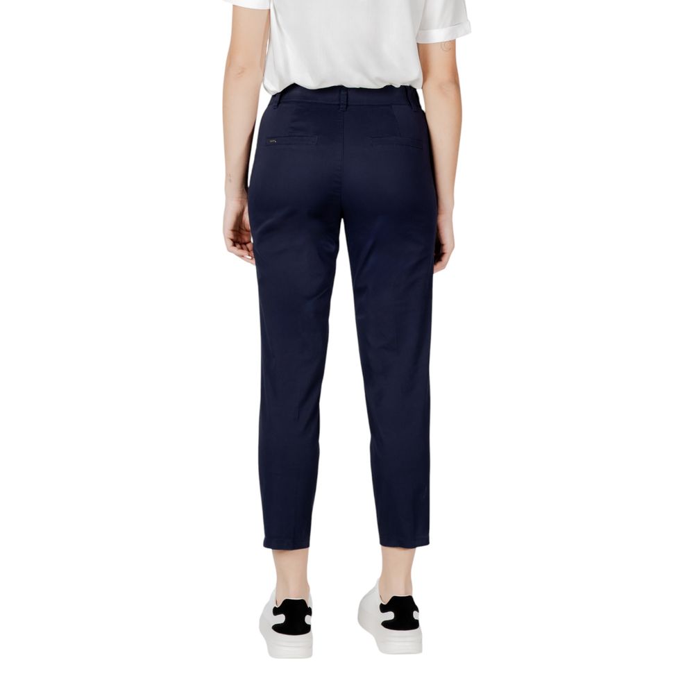 Street One Blue Cotton Pant