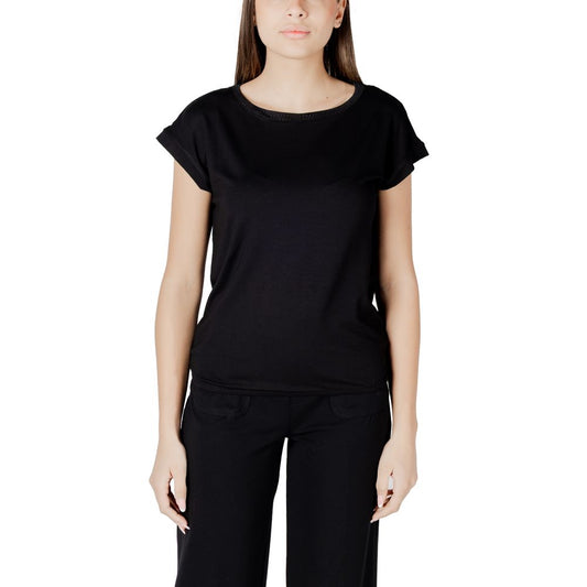 Street One Black Viscose T-Shirt