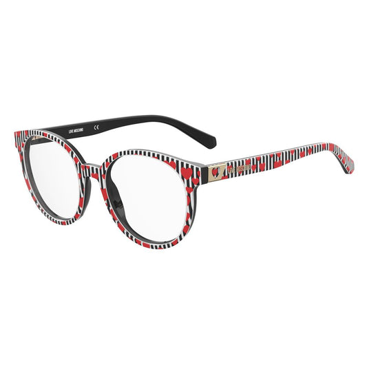 Love Moschino Black Haircalf Frames