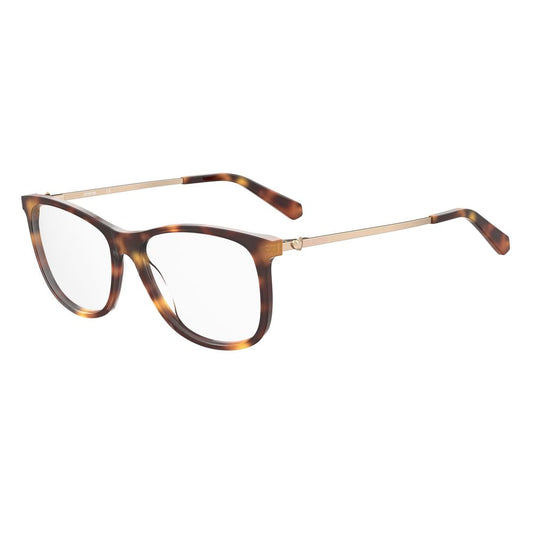 Love Moschino Brown Haircalf Frames